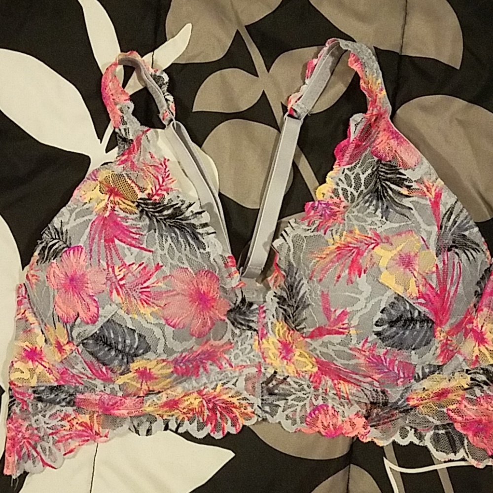 Pink bralette